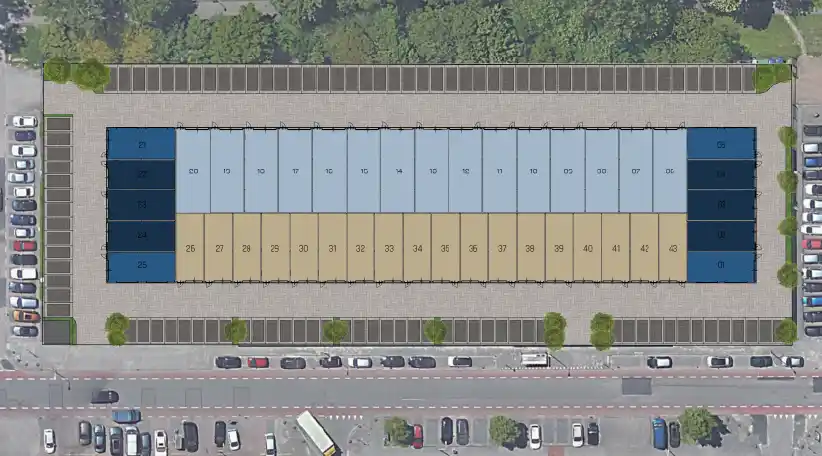 Businesspark De Vecht paden